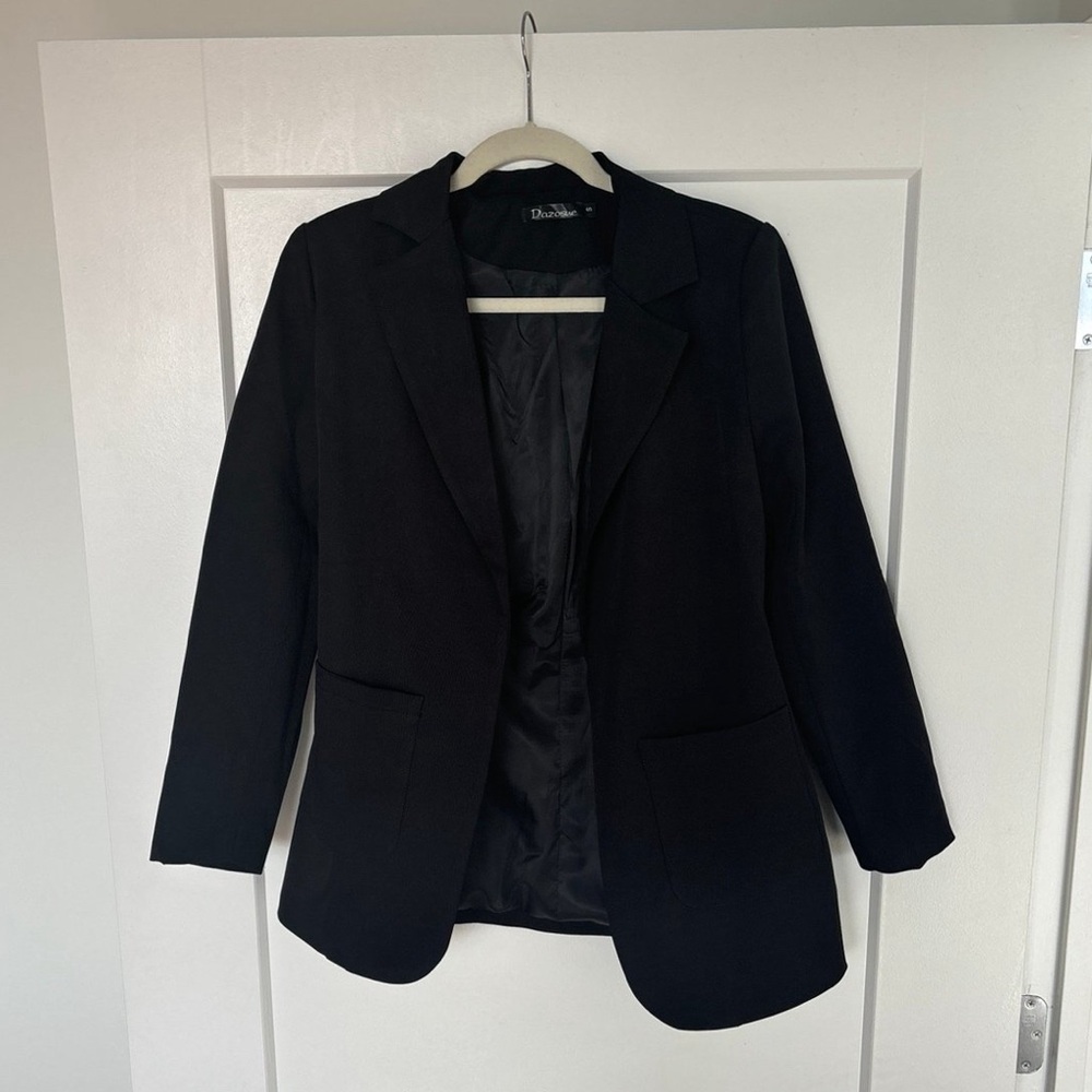 Black blazer